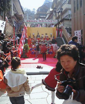 石段ひな祭り