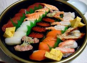 頂き物のお寿司