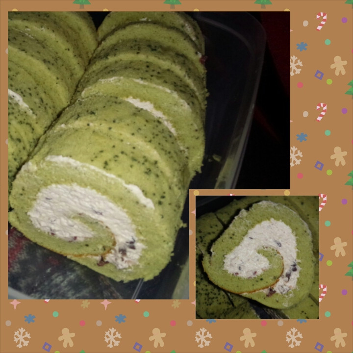 手作りロールケーキ