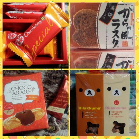 お菓子いっぱい