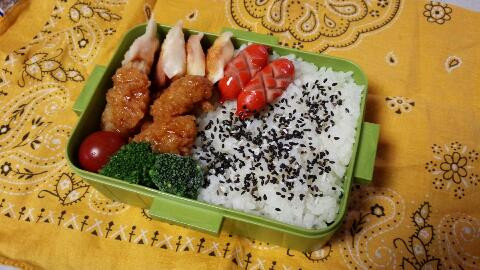 今日の弁当